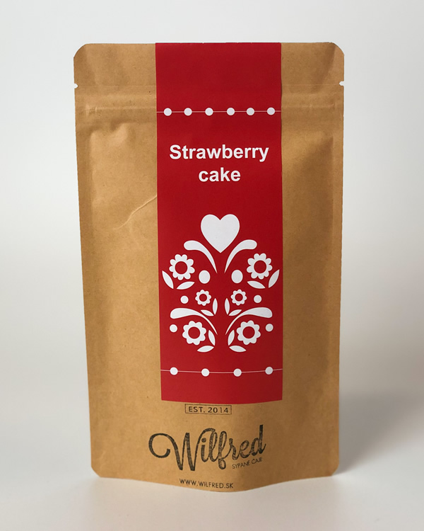 Strawberry cake čaj Wilfred