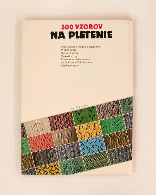 500 vzorov na pletenie