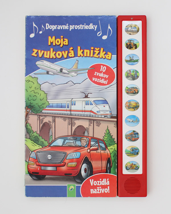 Dopravné prostriedky - Moja zvuková knižka
