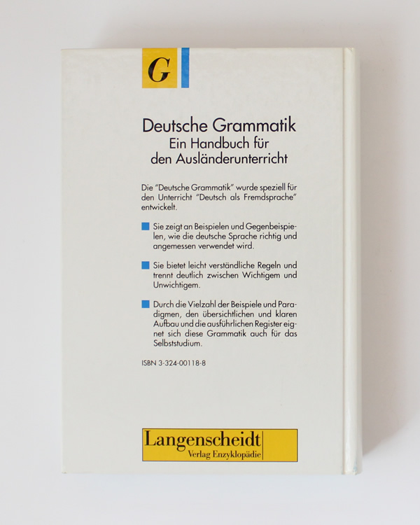 Deutsche Grammatik Gerhard Helbig Joachim Buscha