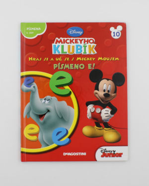 Hraj si a uč se s Mickey Mousem písmeno E