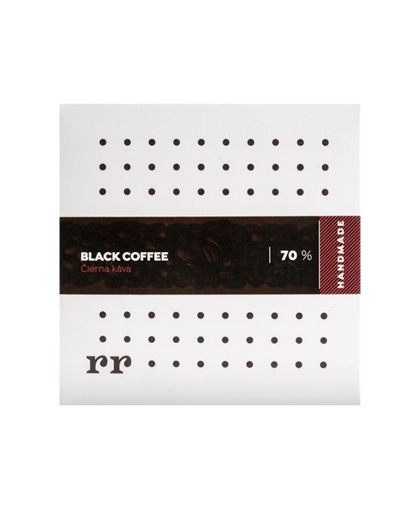 Black coffee horká 70% čokoláda